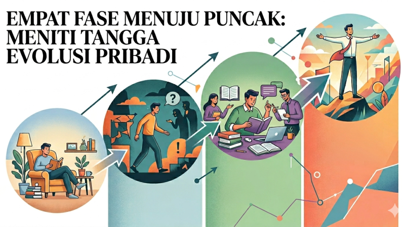 Empat Fase Menuju Puncak: Meniti Tangga Evolusi Pribadi