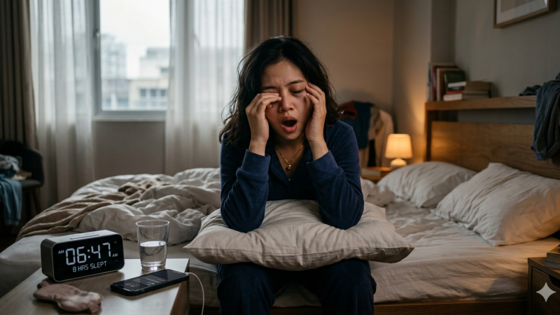​Tidur 8 Jam Tapi Tetap Lelah? Mungkin Ini Penyebabnya