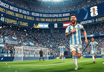 Lionel Messi Resmi Jadi Top Skor Sepanjang Masa Piala Dunia