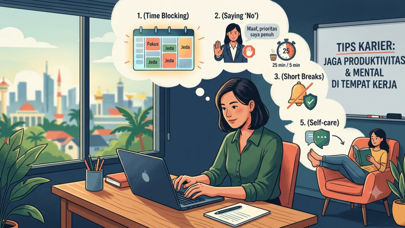Pentingnya Menjaga Keseimbangan Produktivitas dan Kesejahteraan Mental di Tempat Kerja
