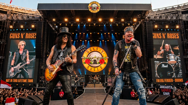 Guns N’ Roses Siap Guncang Jakarta 21 November 2026, Segini Harga Tiketnya
