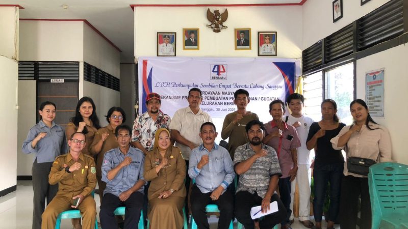 LBH 94 Bersatu Gelar Sosialisasi Bantuan Hukum Masyarakat Kurang Mampu