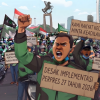 Pasca Pemberlakuan Potongan 8 Persen, Ratusan Ojol Demo di Jakarta