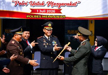 Dandim Mempawah Beri Kejutan ke Kapolres di Momen Hari Bhayangkara ke-80