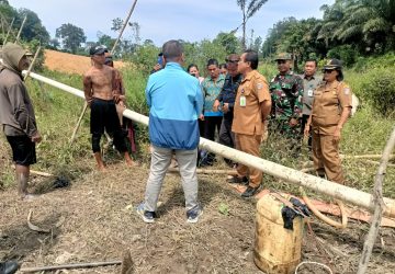 Cegah PETI, Koramil Toho Ikut Patroli dan Sosialisasi Terpadu di Desa Pentek Sadaniang