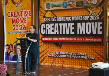 Buka Workshop Ekonomi Kreatif 2026, Bupati Gregorius Dorong Anak Muda Jaga Konsistensi dan Integritas