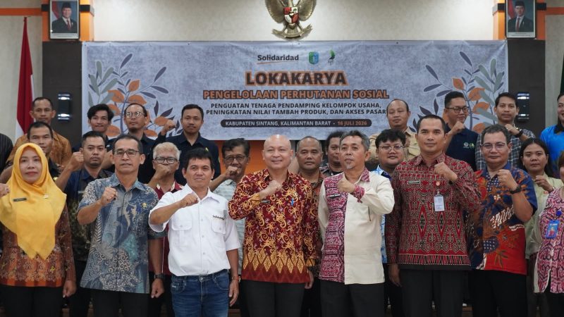 Pemkab Sintang Optimis Pengelolaan Perhutanan Sosial Mampu Tingkatkan Kesejahteraan Masyarakat