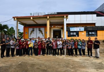 Bupati Sintang Cek Jembatan Ketungau II dan Puskesmas Merakai