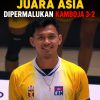 Duh, Gimana ni Pak RT, Juara Asia Masa’ Dikalahkan Kamboja