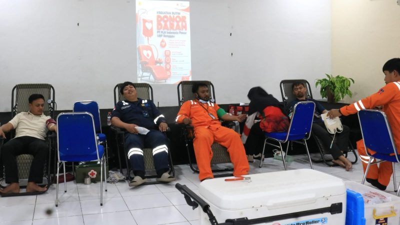 PLN IP UBP Sanggau Gelar Donor Darah