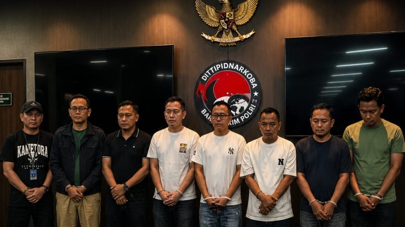 Delapan Polisi Narkoba Ditangkap! Rakyat Mau Percaya Siapa Lagi?