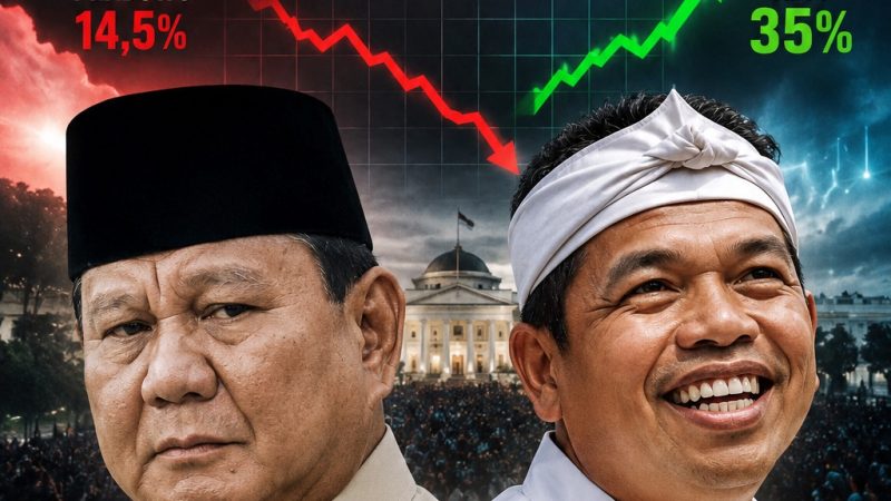 Rating Prabowo Anjlok, KDM Malah Melesat, Apakah Ini Next President?