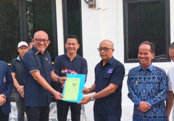 Bupati Gregorius Hadiri Peresmian Kantor DPD Partai Nasdem, Pastikan Kompak dengan Wabup Sintang