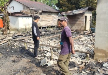 Rumah Warga di Sungai Rasau Mempawah Ludes Terbakar, Kerugian Capai Rp 86 Juta