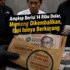 Amplop Berisi 14 Ribu Dolar, Memang Dikembalikan, tapi Isinya Berkurang