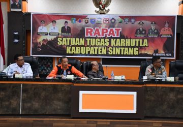 Pemkab Sintang Naikan Status Bencana Karhutla dari Siaga ke Tanggap Darurat