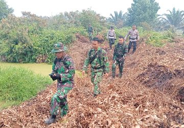 Sinergi TNI-Polri Perkuat Patroli Karhutla di Wilayah Jongkat dan Segedong