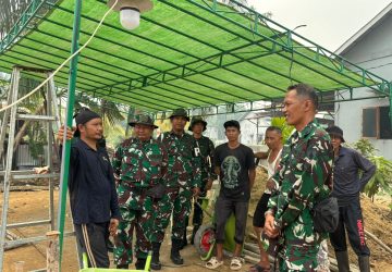 Cegah Karhutla, Satgas TNI Gencarkan Sosialisasi hingga Tingkat Desa di Jongkat