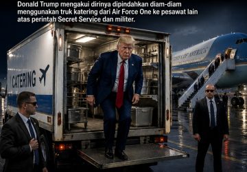 Trump Akhirnya Ngaku, Memang Naik Truk Katering, Bukan Truk MBG