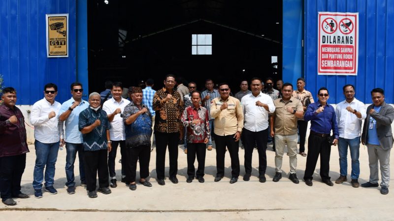 Bupati Sintang Resmikan Pabrik Biomassa EFB di Manis Raya Sepauk
