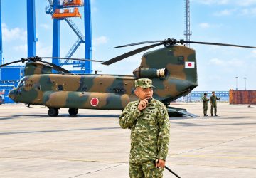 Dandim Mempawah Pantau Langsung Dukungan Penanganan Karhutla oleh Tentara Jepang